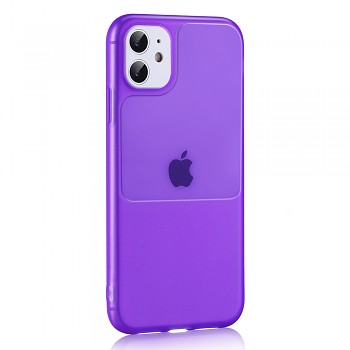 Pouzdro TEL PROTECT s okénkem pro Iphone 11 Pro Purple