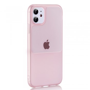 Pouzdro TEL PROTECT s okénkem pro Iphone 12 Pro Max Pink