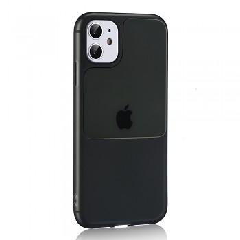 Pouzdro TEL PROTECT s okénkem pro Samsung Galaxy S21 Ultra Black
