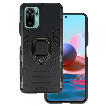 Zadní kryt Ring Armor pro Xiaomi Redmi Note 10/Note 10S/Poco M5S černý