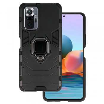Zadní kryt Ring Armor na Xiaomi Redmi Note 10 Pro černý