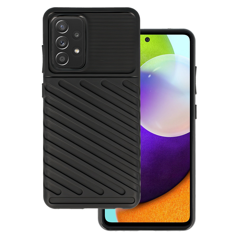 Levně Pouzdro Thunder pro Samsung Galaxy A52/A52S, černé