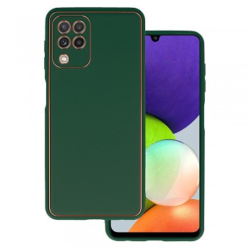 Kryt TEL PROTECT pro Samsung Galaxy A22 4G/M22 4G tmavě zelený