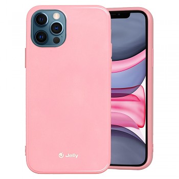 Jelly Case pro Iphone 13 Pro Max světle růžový