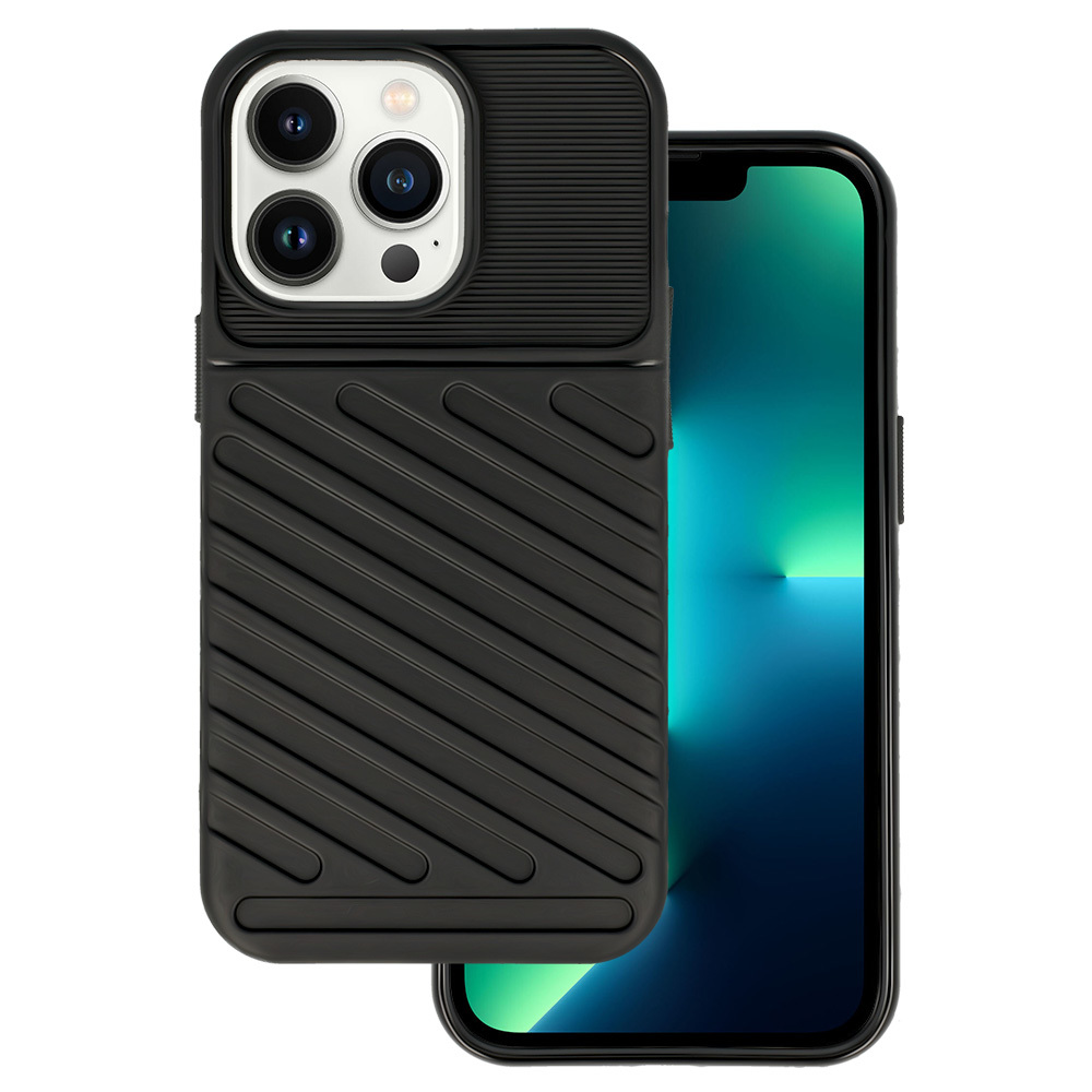 Levně Pouzdro Thunder pro Iphone 13 Pro Max Black