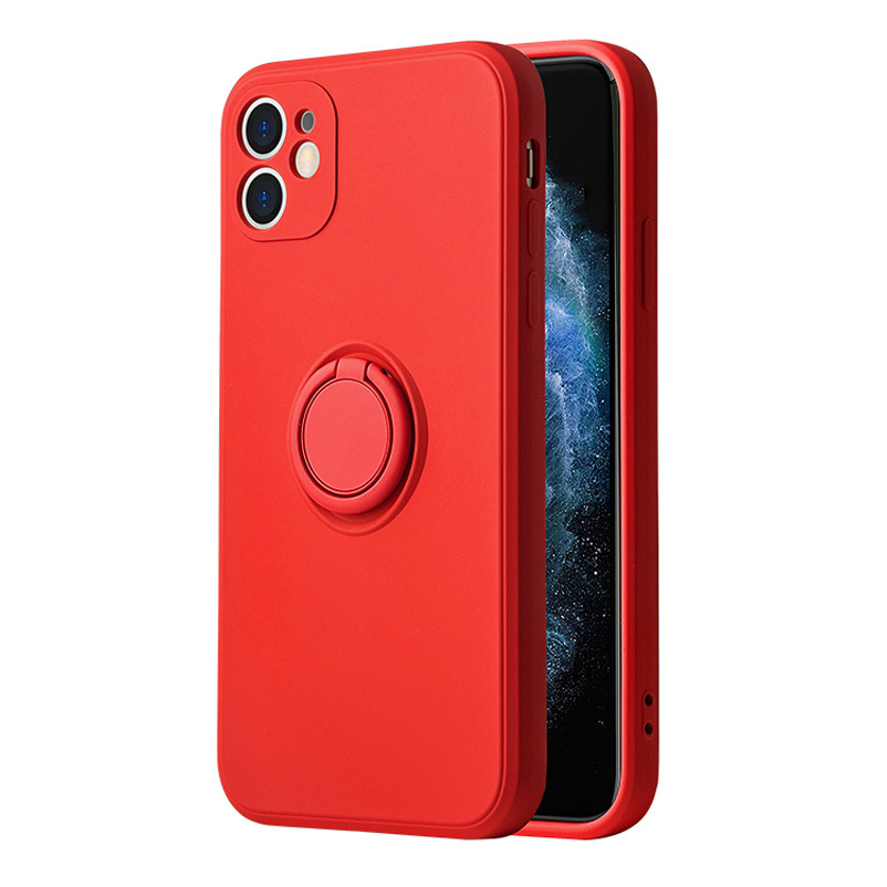 Levně Kryt Vennus s prstýnkem pro Iphone 11 Pro červený