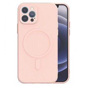 TEL PROTECT MagSilikonové pouzdro pro Iphone 13 Lightpink