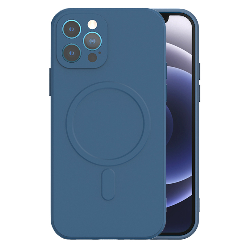 Levně TEL PROTECT MagSilikonové pouzdro pro Iphone 13 Pro Navy