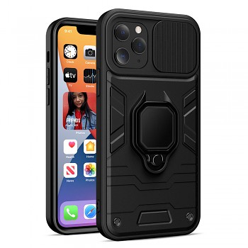 Pouzdro Ring Lens pro Xiaomi Redmi 9 Black