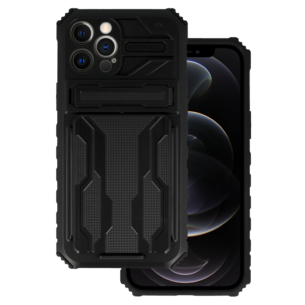 Levně Tel Protect Combo pouzdro pro Iphone 12 Pro Max Black