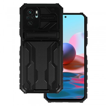 Tel Protect Combo pouzdro pro Xiaomi Redmi Note 10/Note 10S/Poco M5S Black