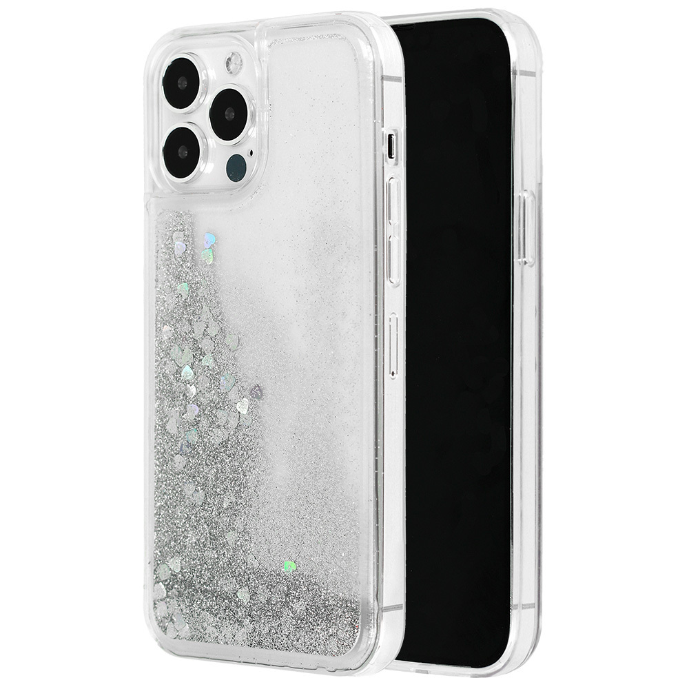 Levně Pouzdro Liquid Heart pro Iphone 11 Pro Rainbow
