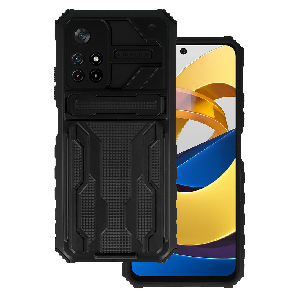 Levně Tel Protect Combo pouzdro pro Xiaomi Redmi Note 11 5G/Note 11S 5G/Poco M4 Pro 5G Black