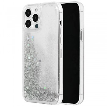 Pouzdro Liquid Heart pro Samsung Galaxy A73 5G Rainbow
