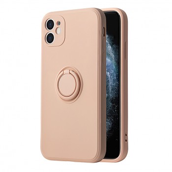 Kryt Vennus s prstýnkem pro Xiaomi 12 Pro Light pink