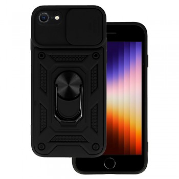 Slide Camera Armor Case pro Iphone 7/8/SE 2020/SE 2022 Black