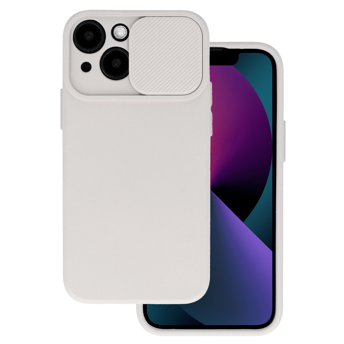 Levně Camshield Soft pro Iphone 14 Plus Beige
