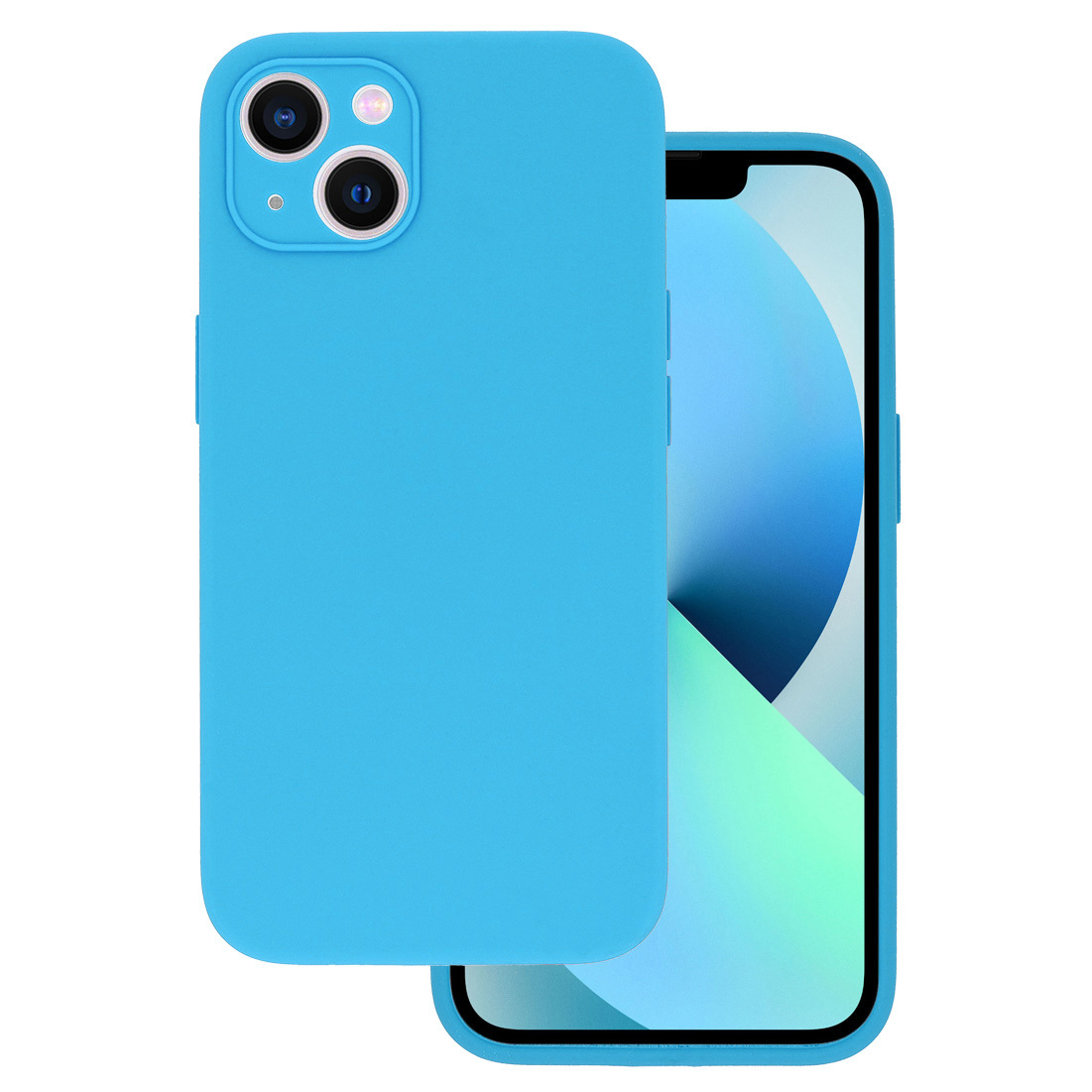 Levně Pouzdro Vennus Silicone Lite pro Iphone 14 Plus světle modré