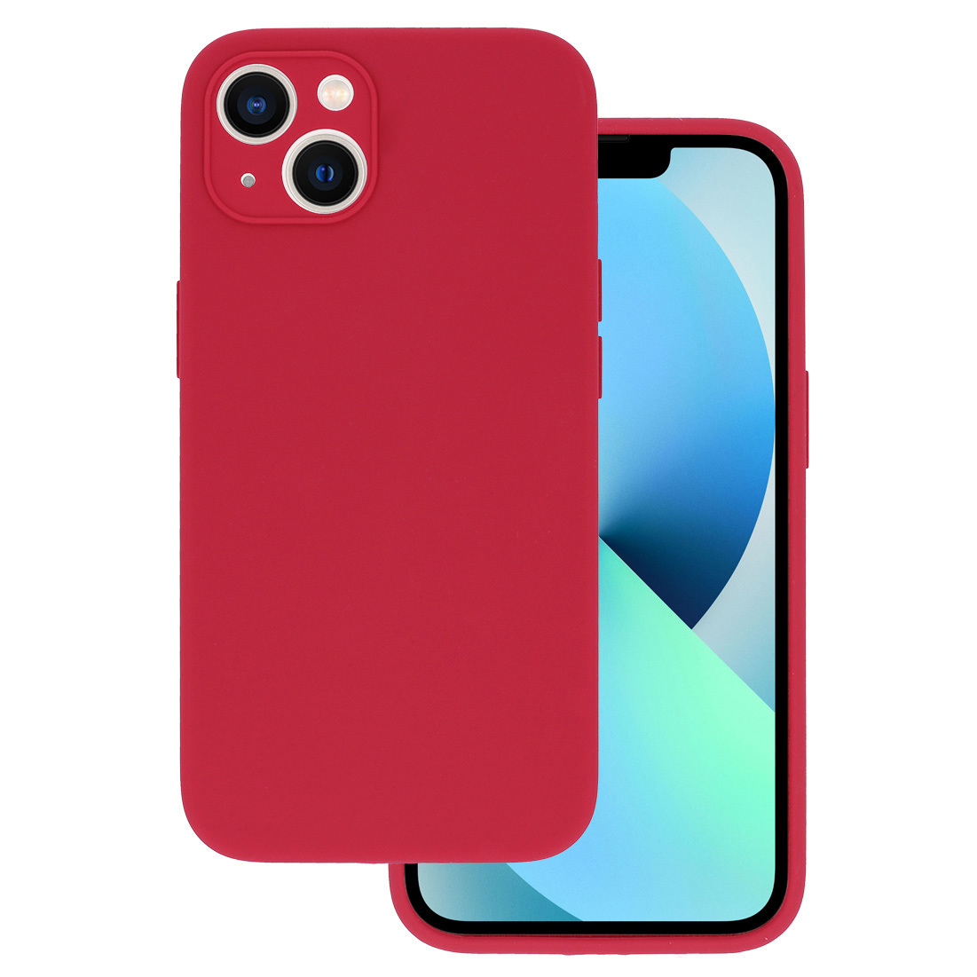 Levně Pouzdro Vennus Silicone Lite pro Iphone 14 Plus malinové