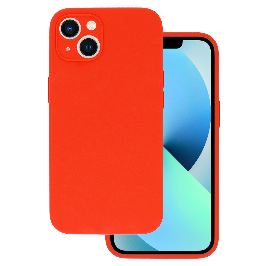 Levně Pouzdro Vennus Silicone Lite pro Iphone 14 Plus oranžové