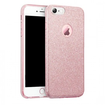 Zadní kryt pro IPHONE 14 glitter růžový