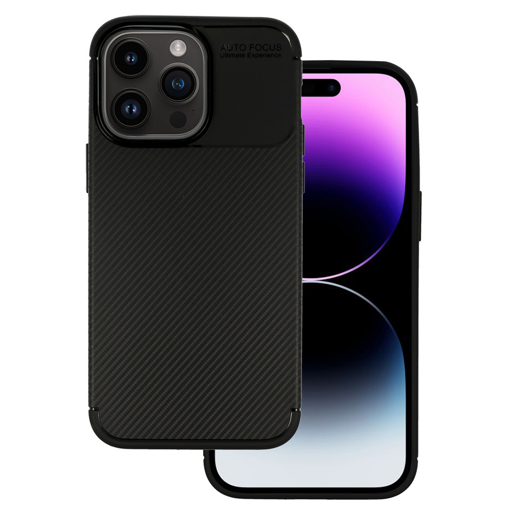Levně Vennus Carbon Elite pro Iphone 14 Pro Max Black