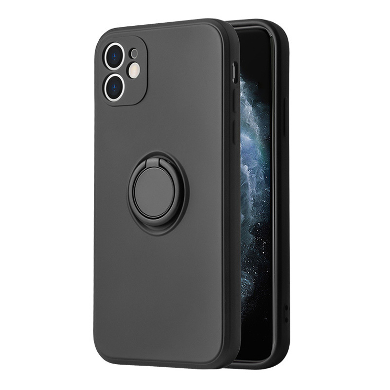 Levně Kryt Vennus s prstýnkem pro Iphone 14 Plus černý