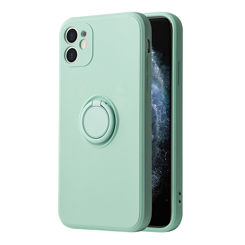 Levně Kryt s prstýnkem Vennus pro Iphone 14 Plus mentolový