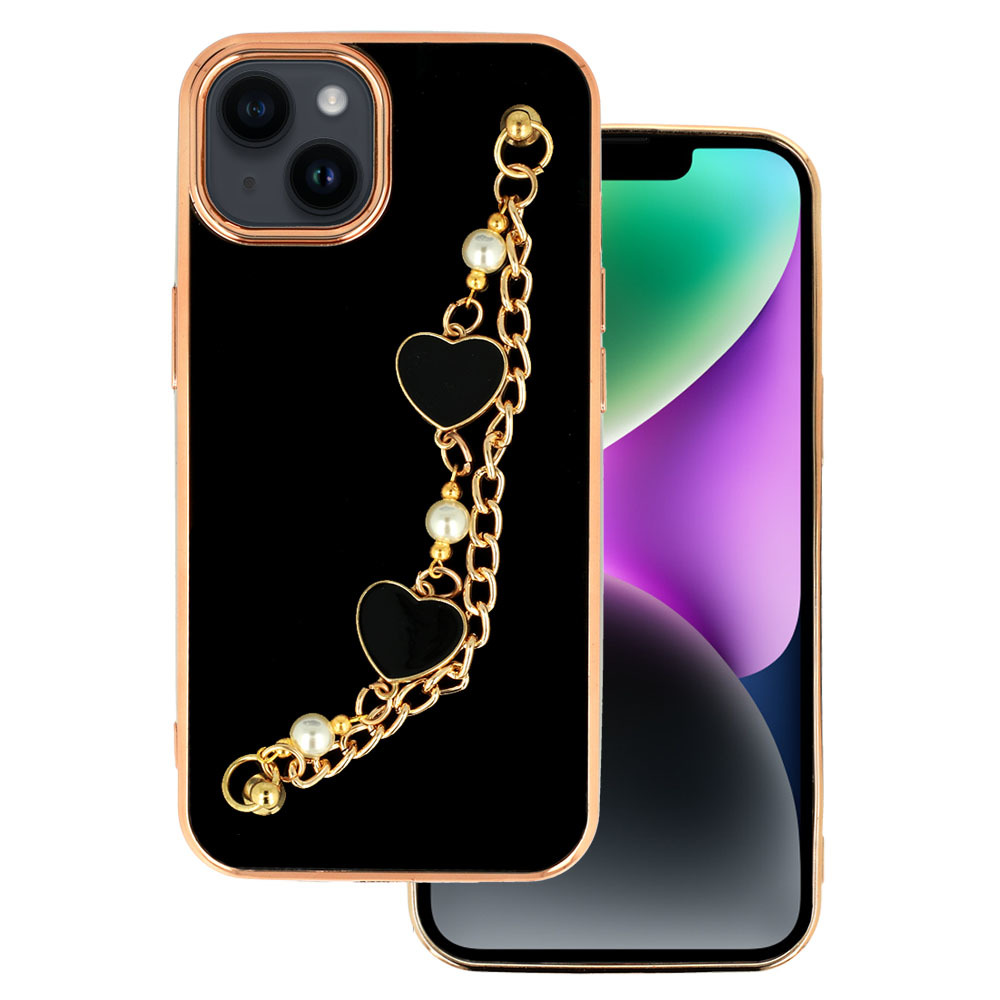 Levně Trendové pouzdro pro Iphone 14 Plus design 3 černé