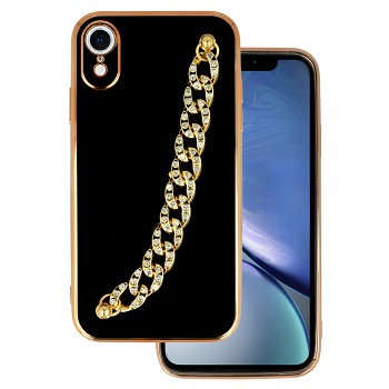 Trendové pouzdro pro Iphone XR design 4 černé