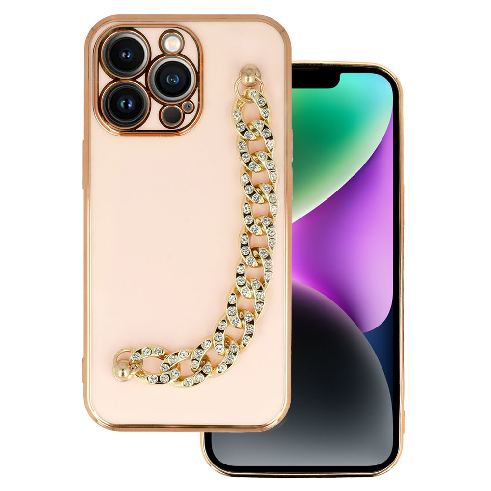 Levně Trendové pouzdro pro Iphone 13 Pro design 4 light pink
