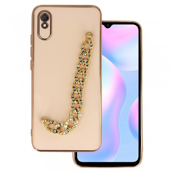 Trendové pouzdro pro Xiaomi Redmi 9A design 4 light pink