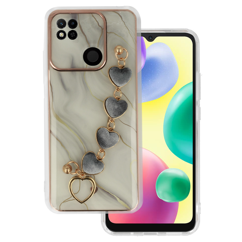 Levně Trendové pouzdro pro Xiaomi Redmi 10A design 1 bílé