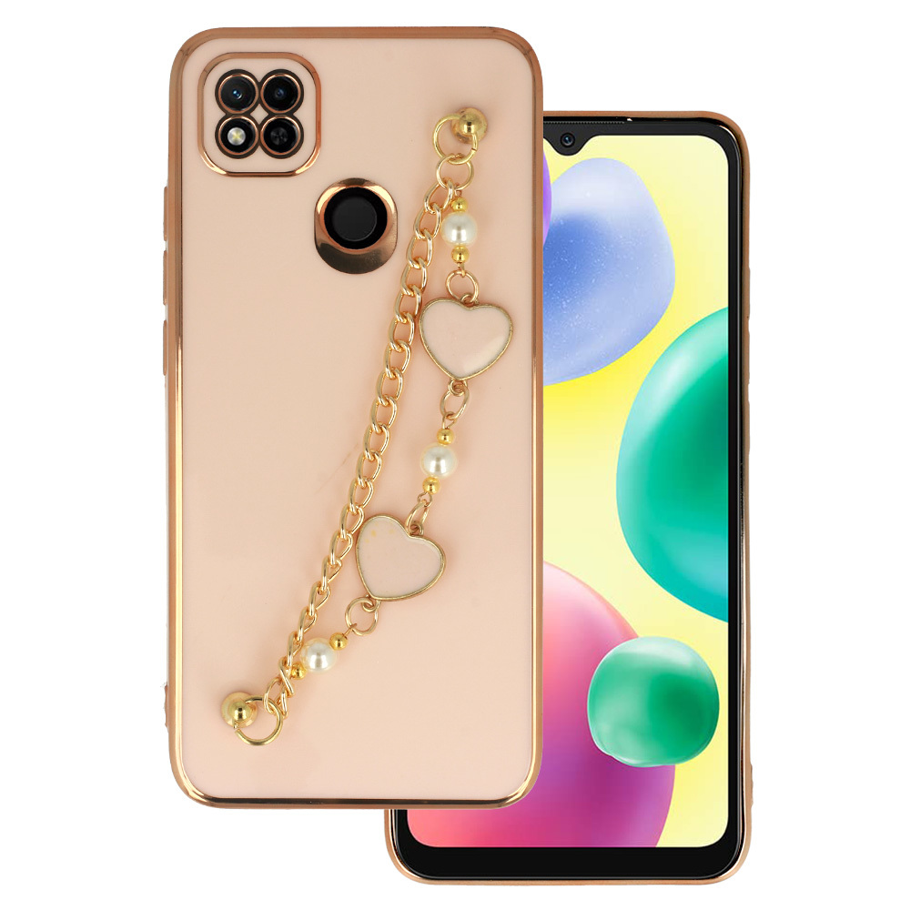 Levně Trendové pouzdro pro Xiaomi Redmi 10A design 3 light pink