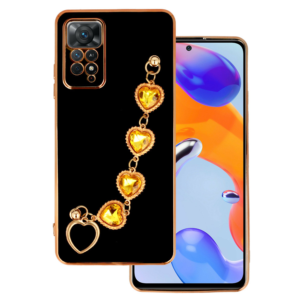 Levně Trendové pouzdro pro Xiaomi Redmi Note 11 Pro/Note 11 Pro 5G design 2 černé