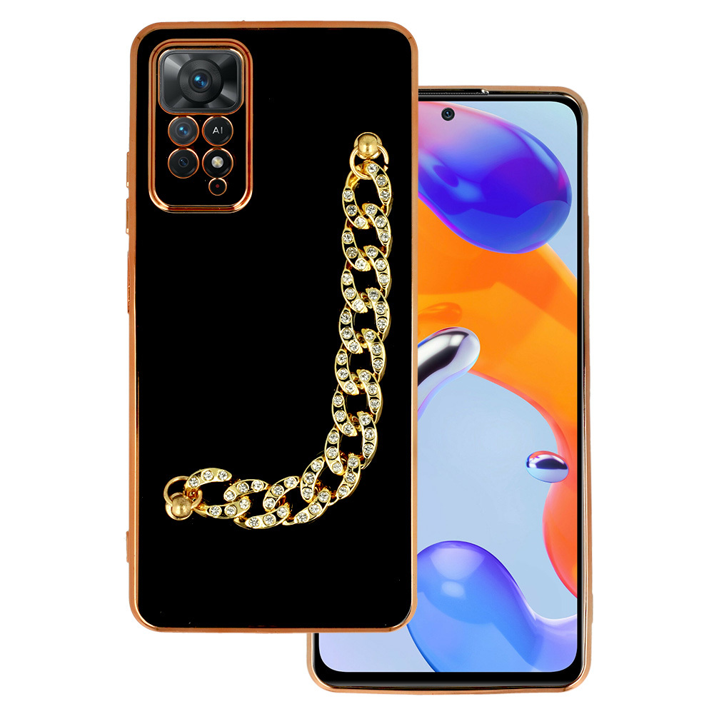 Levně Trendové pouzdro pro Xiaomi Redmi Note 11 Pro/Note 11 Pro 5G design 4 černé