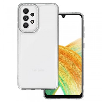 Pouzdro Crystal Diamond 2mm pro Samsung Galaxy A33 5G Transparent