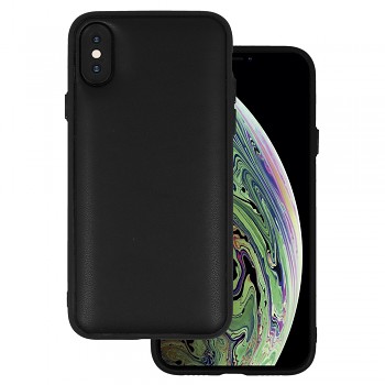 Kožené 3D pouzdro pro Iphone X/XS design 1 černé