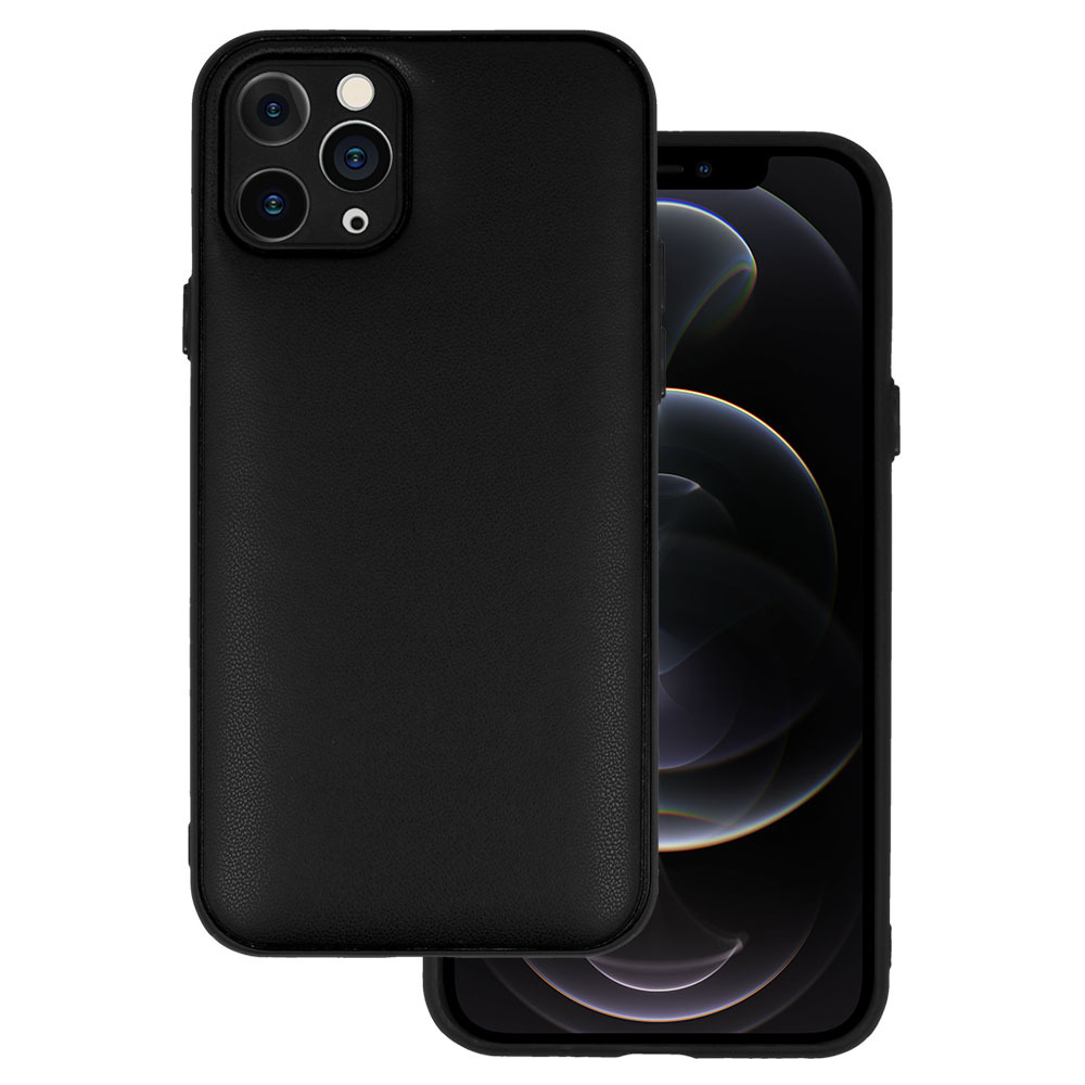 Levně Kožené 3D pouzdro pro Iphone 11 Pro design 1 černé