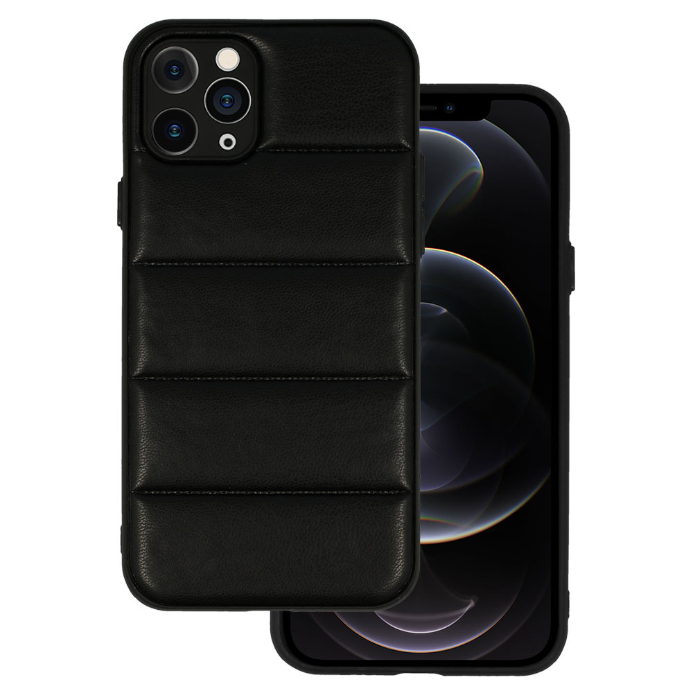 Levně Kožené 3D pouzdro pro Iphone 11 Pro design 2 černé
