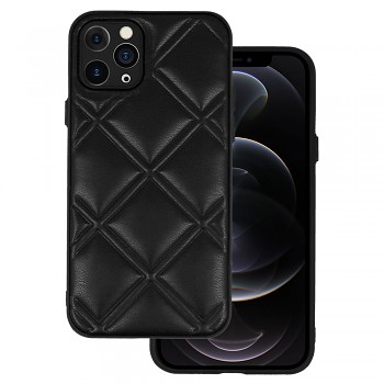 Kožené 3D pouzdro pro Iphone 11 Pro design 3 černé