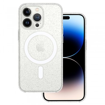 TEL PROTECT MagSilicone Clear Case pro Iphone 11 Glitter