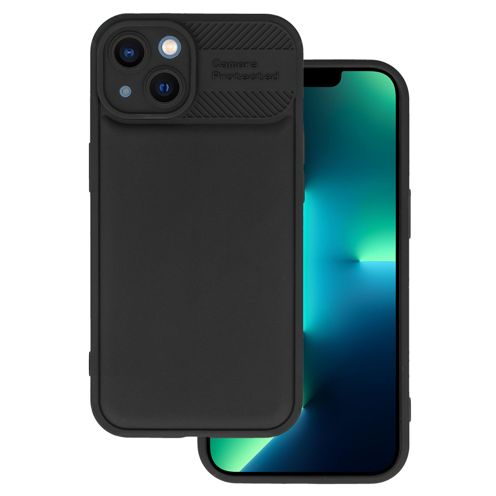 Levně Zadní kryt TopQ Camera Protected pro Iphone 13 černý