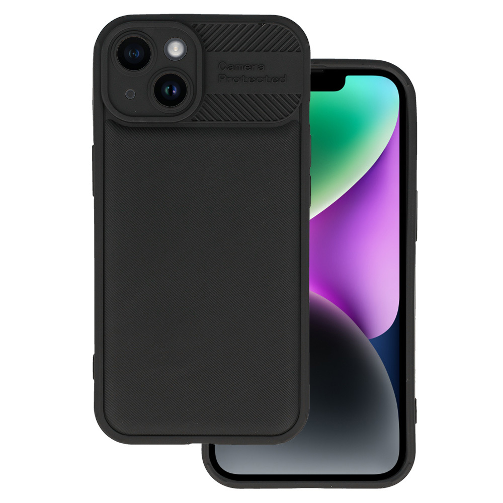 Levně Zadní kryt TopQ Camera Protected Iphone 14 černé