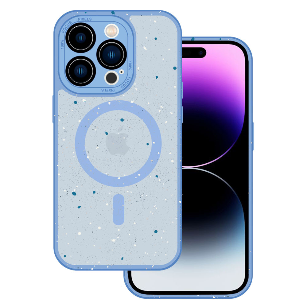 Levně Tel Protect Magnetic Splash Frosted Case pro Iphone 11 Pro Light blue