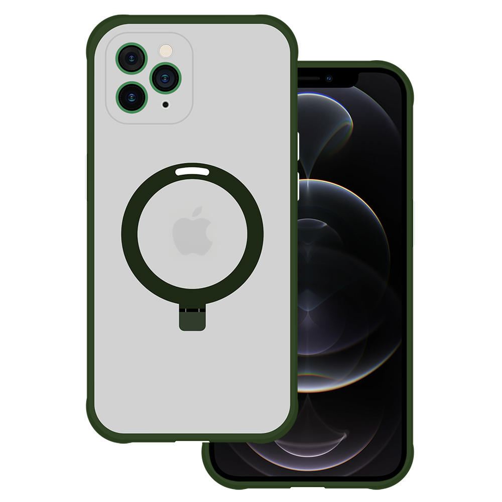 Levně Tel Protect Magical Magsafe Stand Case pro Iphone 11 Pro zelený