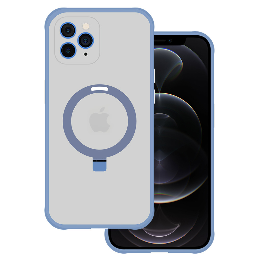 Levně Tel Protect Magical Magsafe Stand Case pro Iphone 11 Pro Max modrý