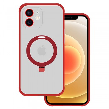Tel Protect Magical Magsafe Stand Case pro Iphone 12 červený