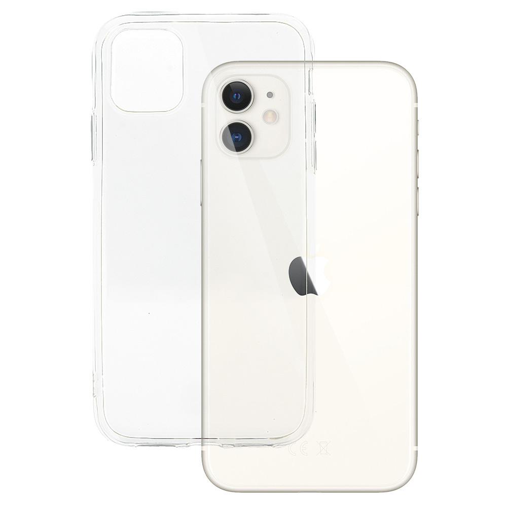 Levně Zadní kryt 1 mm pro Iphone 11 Transparent