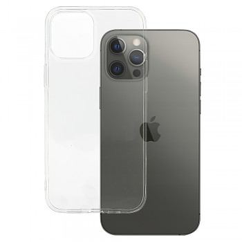 Ultra čiré 1mm pouzdro pro Iphone 12 Pro Transparent